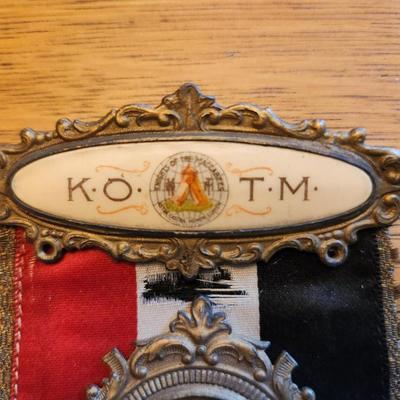 Knights of the Maccabees Lodge Ribbon