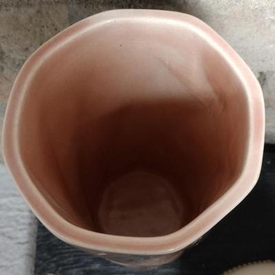 Sugar Bowl and 2 Vases