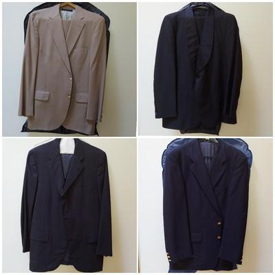 Vintage Burberrys Blazer, Three Vintage Brooks Brothers Suits and More (PC1-BBL)