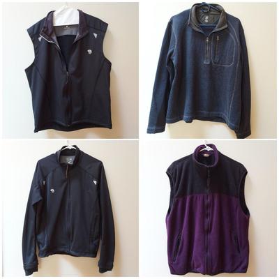 Men's Large Tops & Jackets by Mountain Hardware, REI, North Face and More (PC1-BBL)
