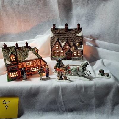 Dept 56 Holiday Village Set # 9