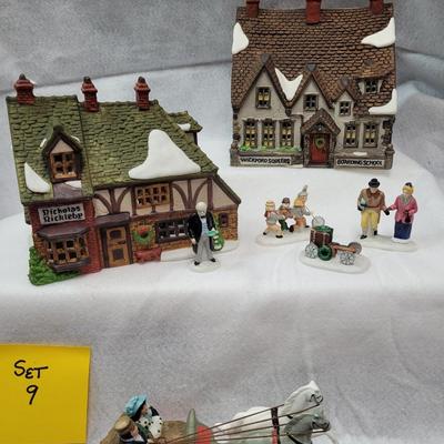 Dept 56 Holiday Village Set # 9