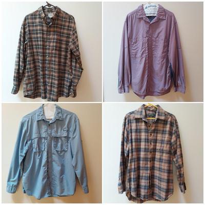 Men's Outdoor Wear Shirts by Orvis and More (PC1-BBL)