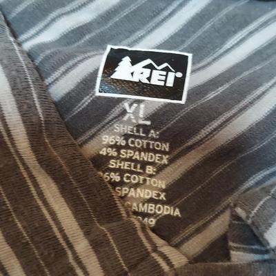 Men's Outdoor Wear Layering Shirts Size Large/XL (PC1-BBL)