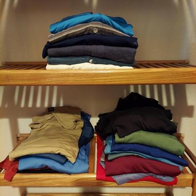 Men's Outdoor Wear Layering Shirts Size Large/XL (PC1-BBL)