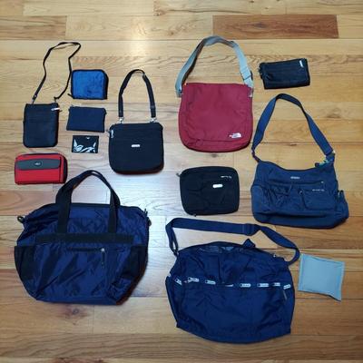 Sporty Style Bags by Baggallini, The North Face, LeSport Sac and More (PC1-BBL)