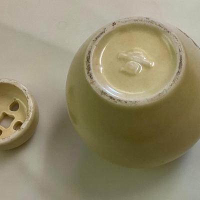Pfaltzgraff Village incense jar with cover