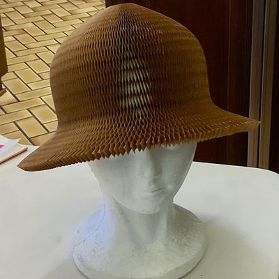 Travel paper sun hat