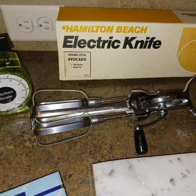 ELECTRIC KNIFE, CUTLERY, SILVERWARE AND UTENSILS