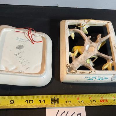 Vintage Napco Bird wall Hanging Lot