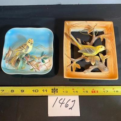 Vintage Napco Bird wall Hanging Lot