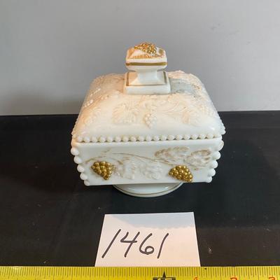 Vintage Westmoreland Milk Glass Candy Dish