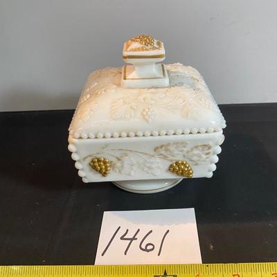 Vintage Westmoreland Milk Glass Candy Dish