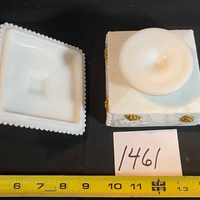Vintage Westmoreland Milk Glass Candy Dish
