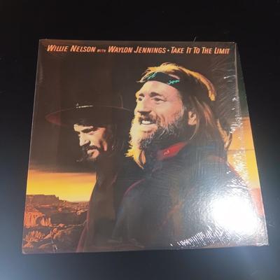 WILLIE NELSON WITH WAYLON JENNINGS VINYL RECORD
