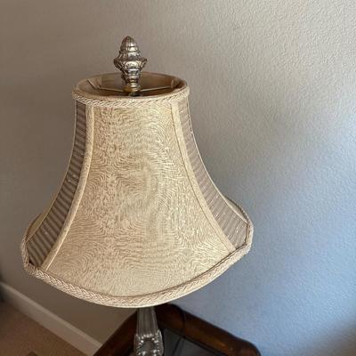 2 TIER END TABLE W/DRAWER AND TABLE LAMP