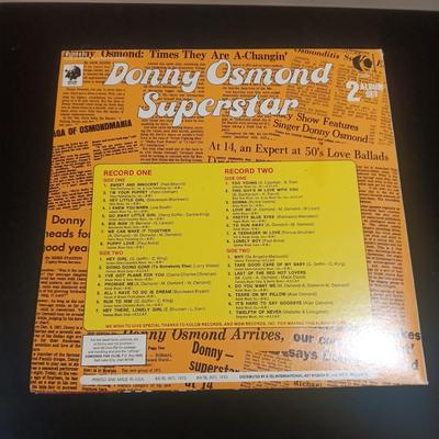 DONNY OSMOND DOUBLE VINYL ALBUMS