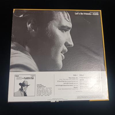 ELVIS "LET'S BE FRIENDS" VINYL RECORD