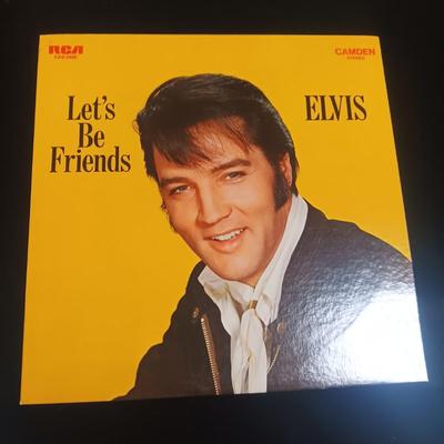 ELVIS "LET'S BE FRIENDS" VINYL RECORD
