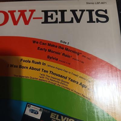 ELVIS NOW VINYL RECORD