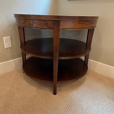 3 TIER SIDE TABLE WITH LAMP