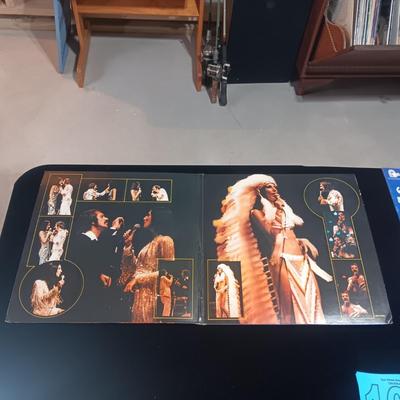 SONNY & CHER "LIVE IN LAS VEGAS VOL 2" DOUBLE VINYL RECORD