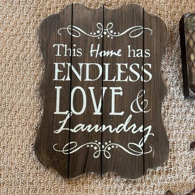 WALL DECOR WITH WORDS