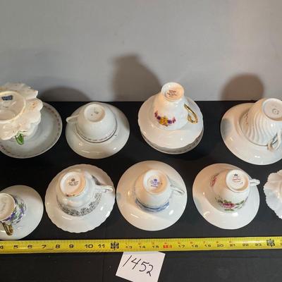 Vintage Cup and Saucer Lot