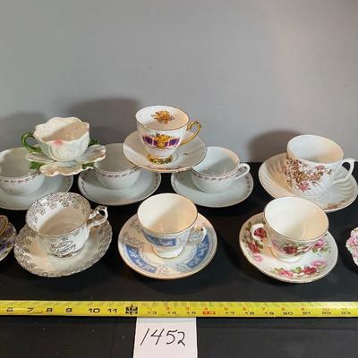 Vintage Cup and Saucer Lot