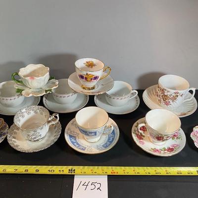 Vintage Cup and Saucer Lot