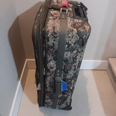 JAGUAR 2 PIECE CLOTH LUGGAGE ON 2 WHEELS