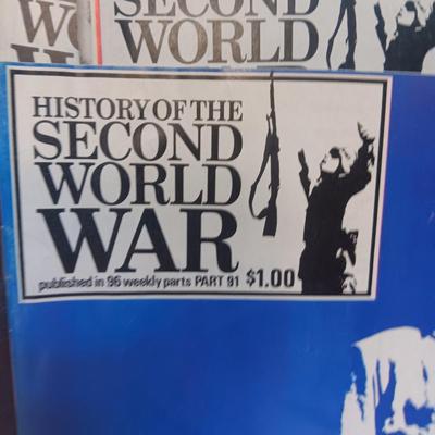 MANY MAGAZINES "HISTORY OF THE SECOND WORLD WAR"
