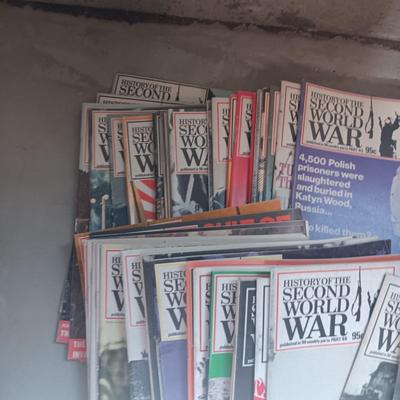 MANY MAGAZINES "HISTORY OF THE SECOND WORLD WAR"