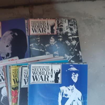 MANY MAGAZINES "HISTORY OF THE SECOND WORLD WAR"