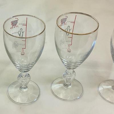4 Irish coffee glasses from Ireland