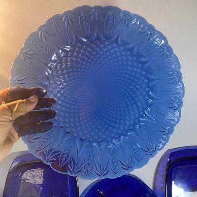 Vintage Sapphire Cobalt Set