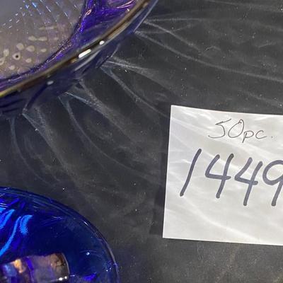 Vintage Sapphire Cobalt Set