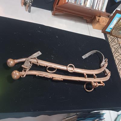 ANTIQUE METAL YOKE HARNESS