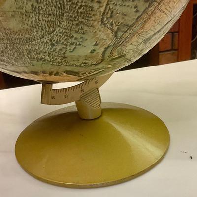 Nice vintage Globe circa 1950’s, 12” diameter globe world ocean series