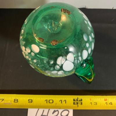 Vintage Hand Blown Small Pitcher