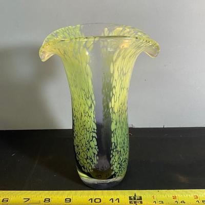 Blown Art Glass Vase