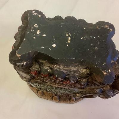 Elephant figure with change bowl on top