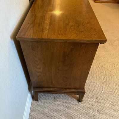 DIXIE 9 DRAWER DRESSER WITH MIRROR