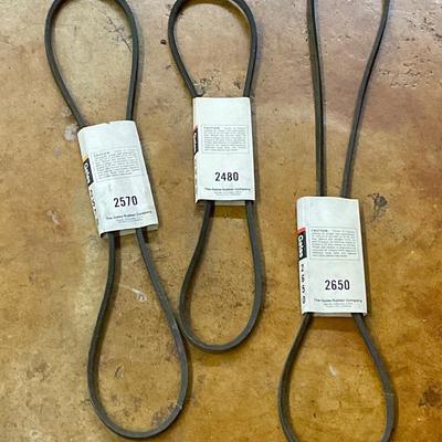 New old stock automotive belts