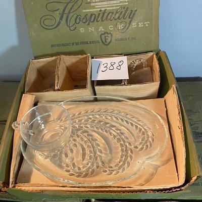 Vintage Hospitality Snack Sets