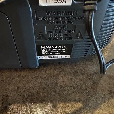 MAGNAVOX BOOMBOX, CASSETTES AND CD'S