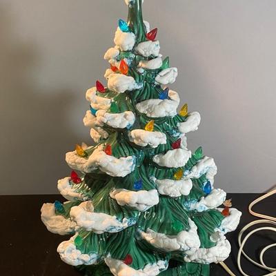 Vintage Ceramic Christmas Tree
