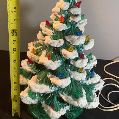 Vintage Ceramic Christmas Tree