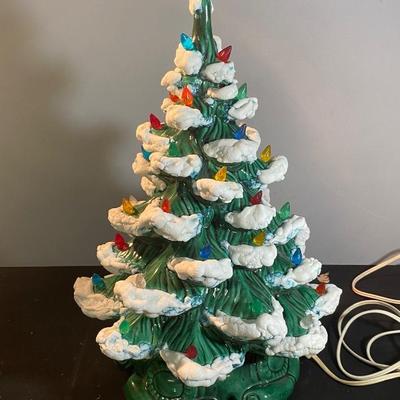 Vintage Ceramic Christmas Tree