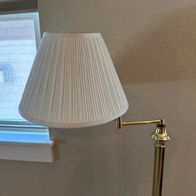 FLOOR LAMP AND MAGAZINE RACK
